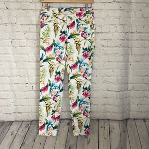 Tommy Bahama Women’s Floral Skinny‎ Ankle Jeans size 25x28